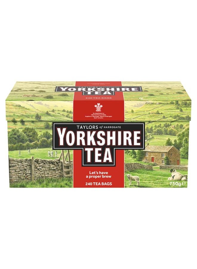 Yorkshire Tea Taylors of Harrogate Yorkshire Red, 240 Teabags - Image 1