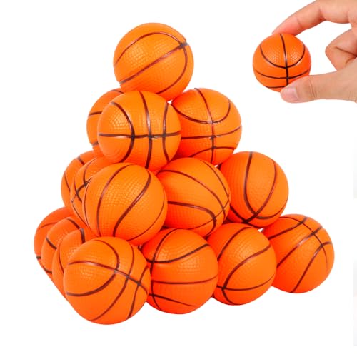 Urspasol 20 PCS Mini Soccer Stress Balls Bulk 1.6 inch Foam Soccer Squeeze Balls Small Mini Sports Themed Balls Soccer Party Favors for Kids Stress Relief for School Carnival Reward - Image 1