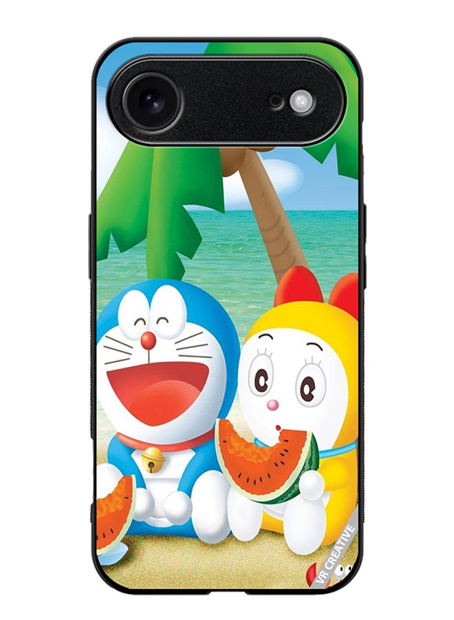 Protective Case Cover For Apple iPhone 17 Air Doremon And Doremi Design Multicolour
