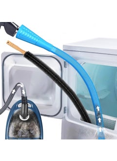 FIORENSE FIORENSE Dryer Vent Cleaner Kit and Flexible Dryer Lint Brush Vacuum Hose Attachment Brush Lint Remover Power Washer and Dryer Vent Vacuum Hose Washing Machine Cleaning Brush  - Image 1