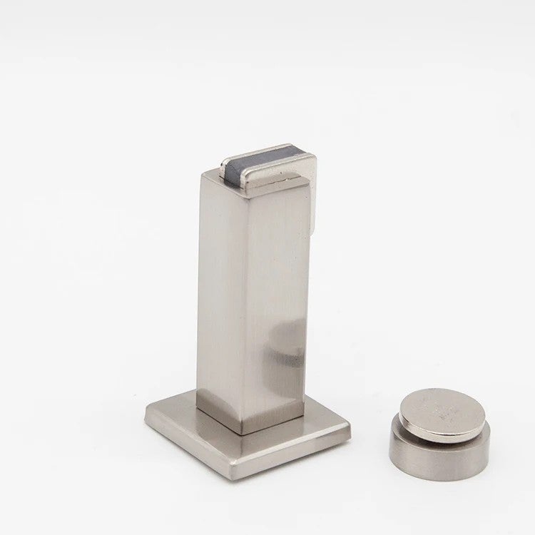 Bluejw Zinc Alloy Satin Nickel Door Stopper with Strong Magnet - Modern Design Door Stops Tools - Image 4