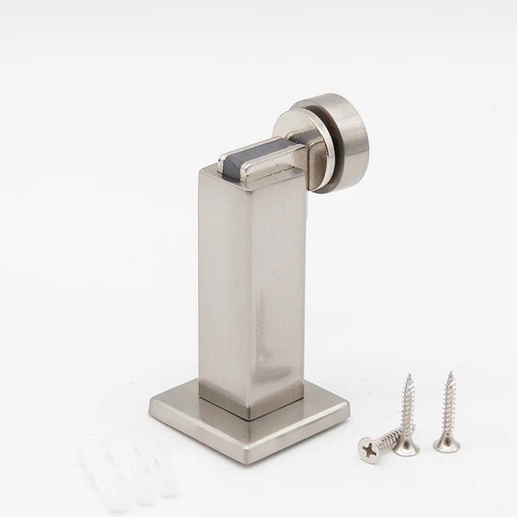 Bluejw Zinc Alloy Satin Nickel Door Stopper with Strong Magnet - Modern Design Door Stops Tools - Image 5