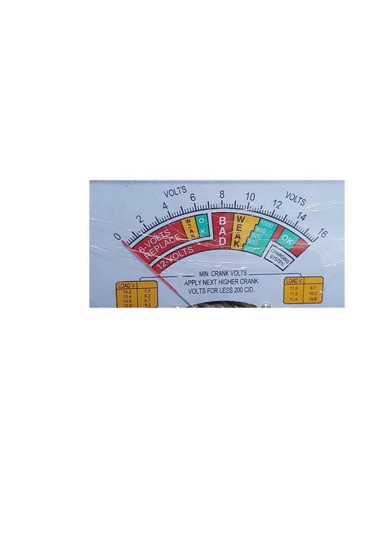 100A Battery Load Tester for Cars and other Vehicles 6/12V Made in Taiwan - Image 2