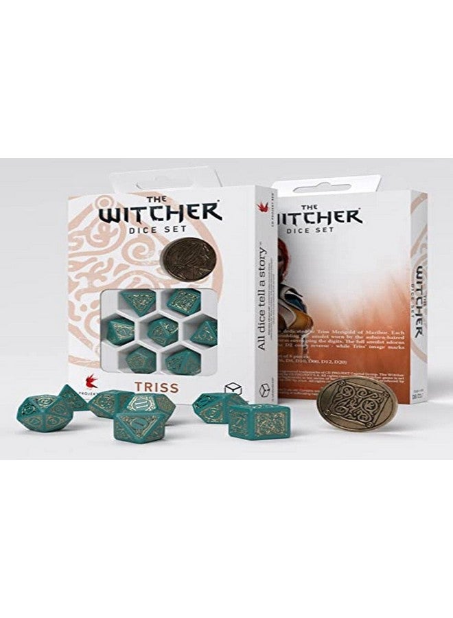 Q Workshop Witcher Dice Set. Triss - The Beautiful Healer