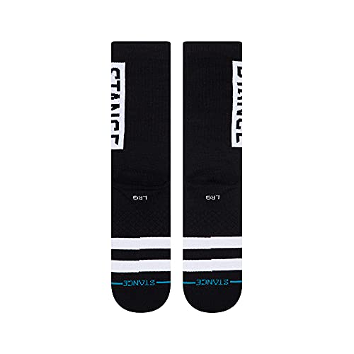 Stance OG Crew Socks (Medium, Black) - Image 3