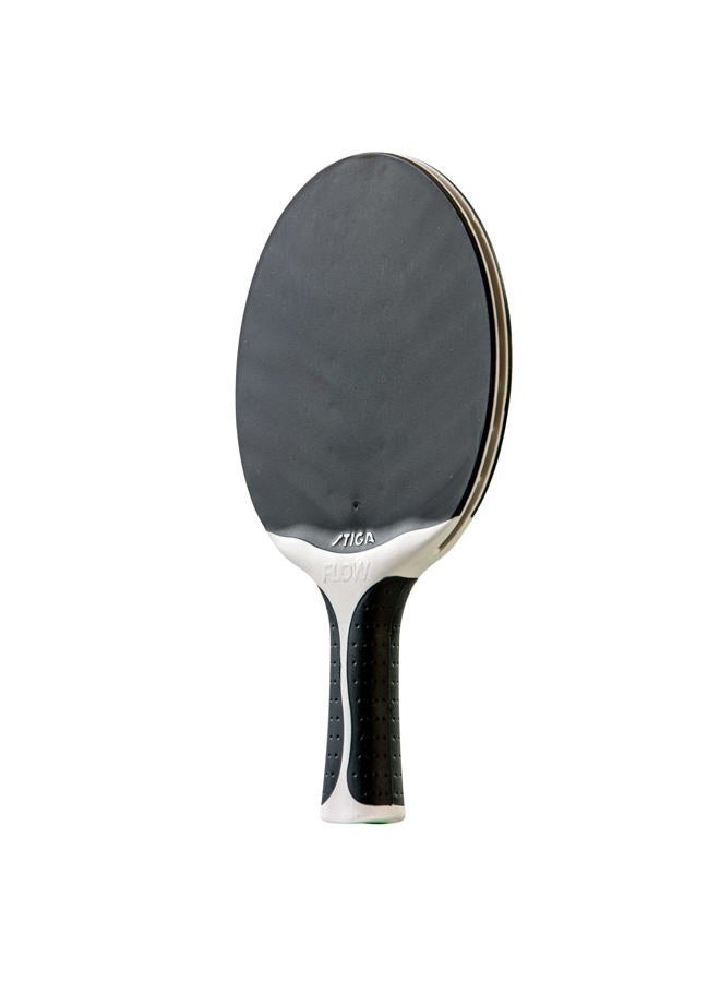 Stiga Flow Water And Shock Resistant Indoor/Outdoor Table Tennis Racket (Black), One Size - Image 4