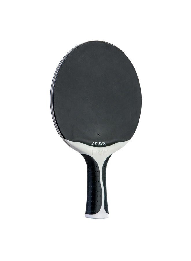 Stiga Flow Water And Shock Resistant Indoor/Outdoor Table Tennis Racket (Black), One Size - Image 1