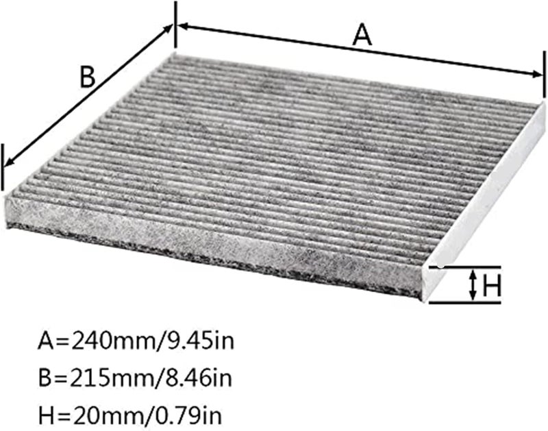 Wivplex Pollen Cabin Air Filter for Jeep Cherokee - Image 4