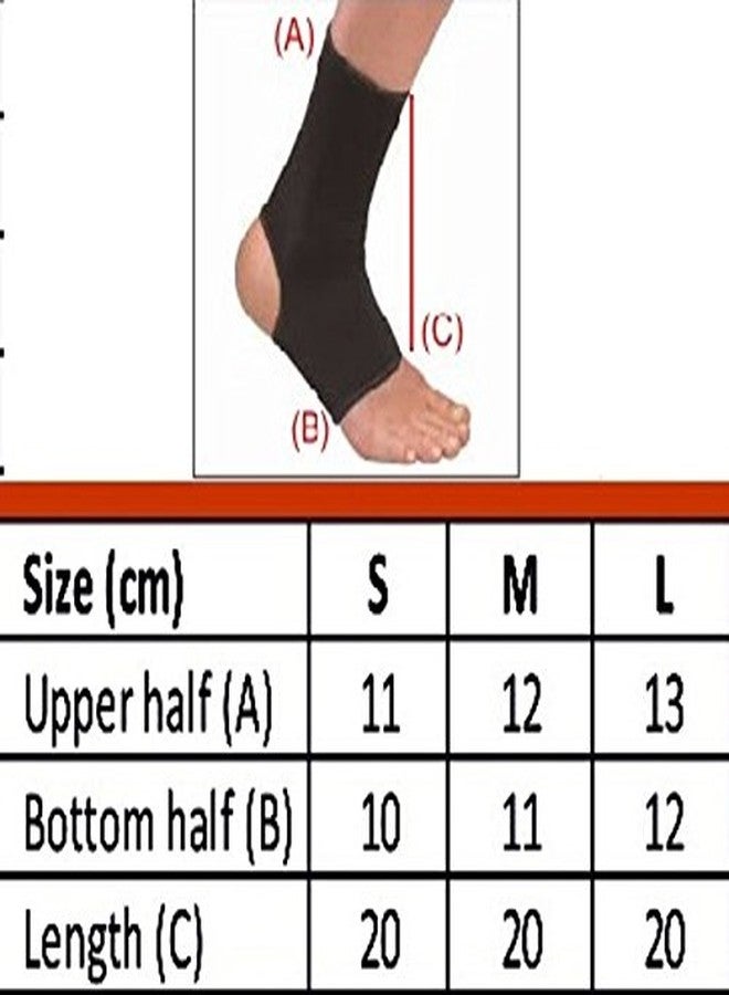 JOINTCOMFO Sira Copper Compression Ankle Sleeves Pain Reliever for Unisex. Combo Pack (2 Sleeves) (Small) - Image 2
