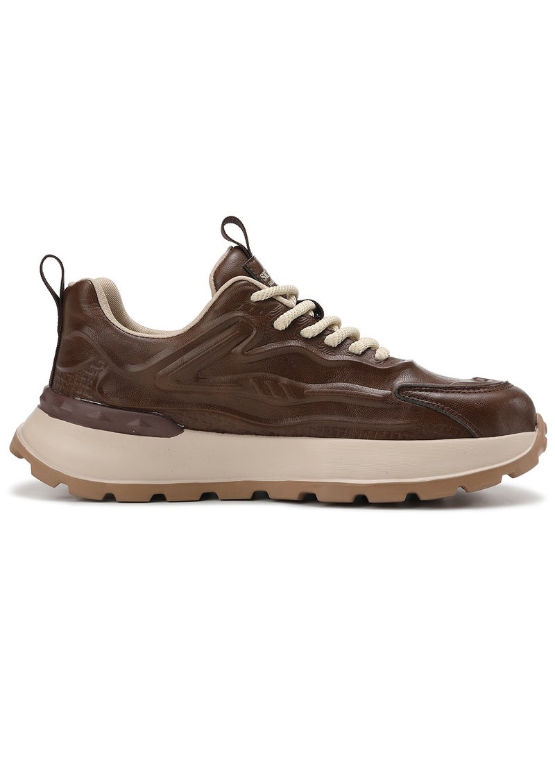 Sky View SKY VIEW Men Fashion Casual Shoes Mid Top Wide Hiking Sneakers Non-Slip Trekking Walking Shoes Running Shoes for Men with Arch Support  - Image 2