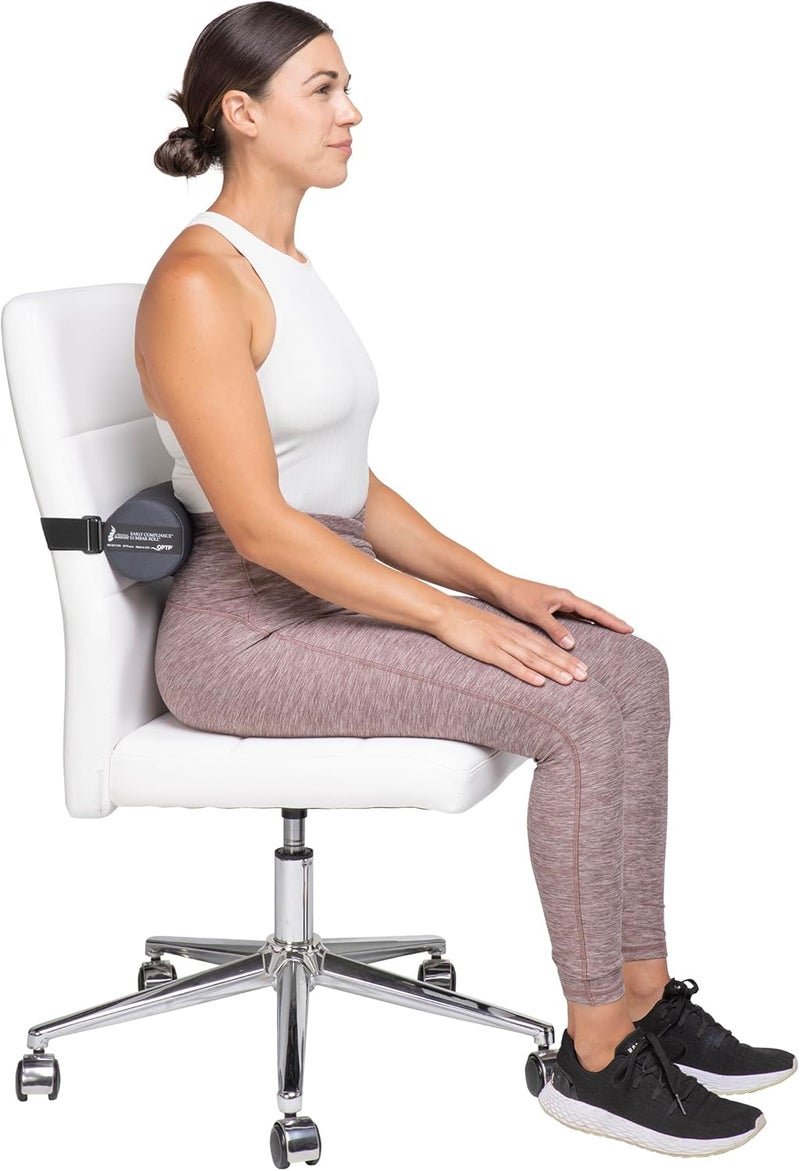 OPTP The Original McKenzie Early Compliance Lumbar Roll – USA Made Low Back Support and Lumbar Support for Office Chair — Lumbar Support for Car Seats, Desk Chair Back Support - Image 2