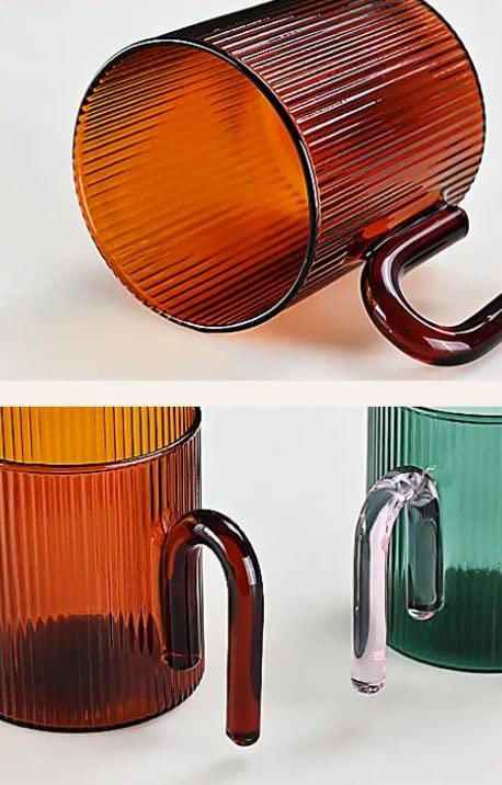 Whixant Household Toothbrush Holder, Washing Gargle Cup, Reusable Coffee Mug, with Handle, Bathroom Tumbler for Tea, Water Kitchen Fruit Juice Coffee - Multicolor - Image 2