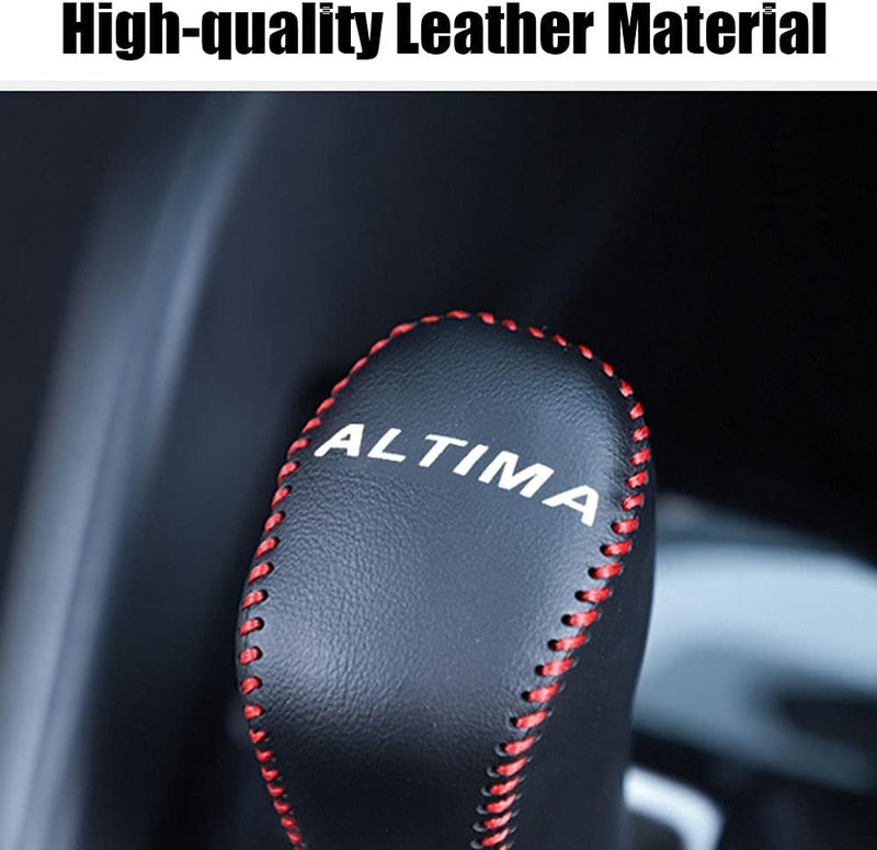 XITER Genuine Leather Gear Shift Knob Cover for Nissan Altima - Image 5