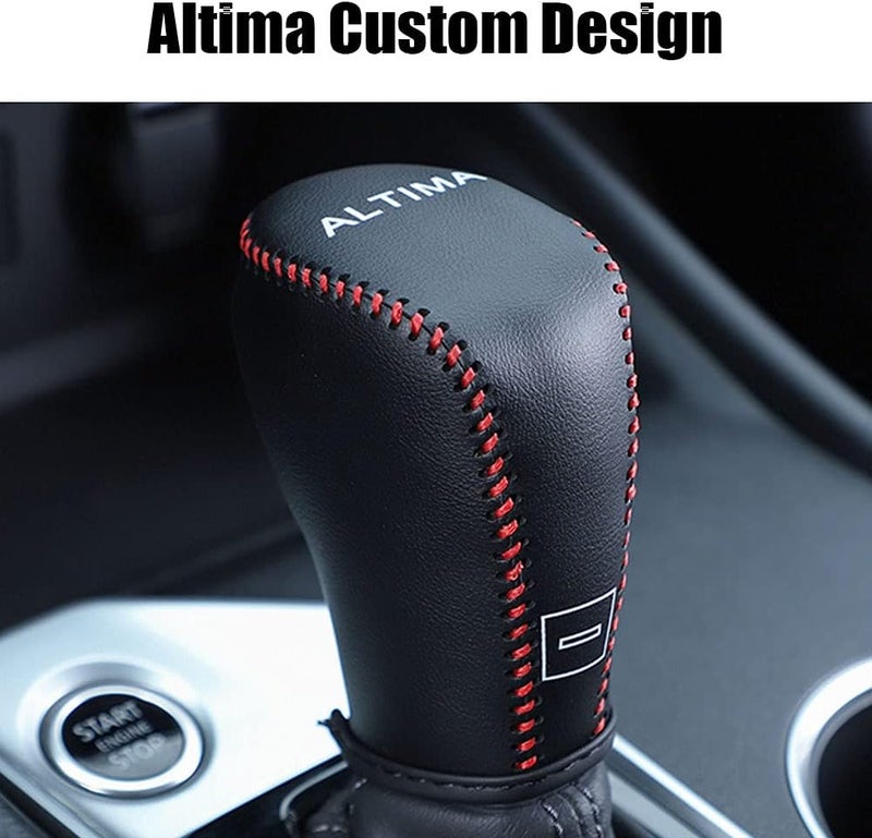 XITER Genuine Leather Gear Shift Knob Cover for Nissan Altima - Image 3