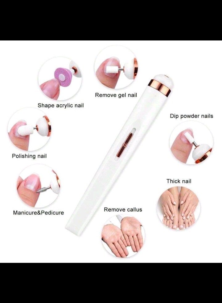 10LOVE A small device for polishing electric nails in addition to removing dead skin, 5 in 1 - Image 4