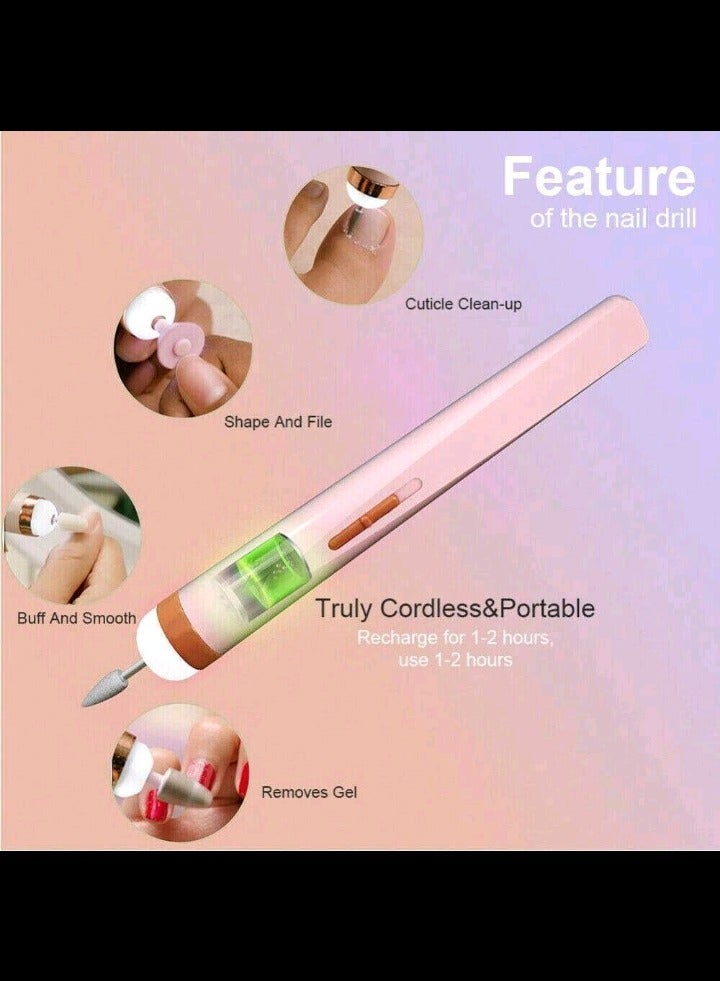 10LOVE A small device for polishing electric nails in addition to removing dead skin, 5 in 1 - Image 3