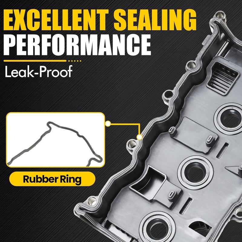 MILIPARTS Engine Valve Cover Kit for Nissan Rogue 2.5L L4 DOHC (2008-2012) - Image 4
