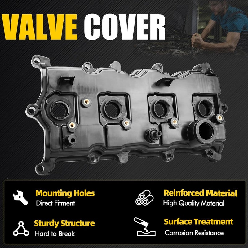MILIPARTS Engine Valve Cover Kit for Nissan Rogue 2.5L L4 DOHC (2008-2012) - Image 5