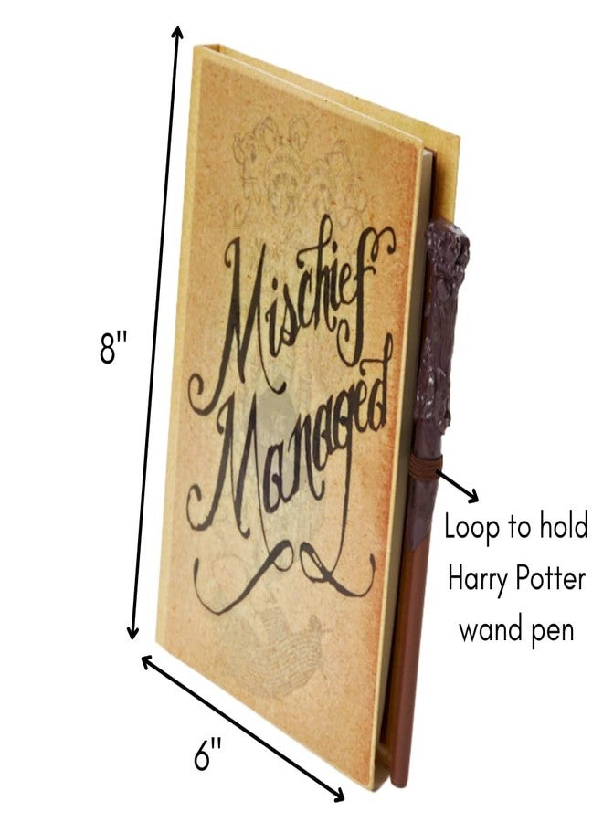 Innovative Designs Harry Potter Marauder's Map Journal Set with Wand Pen for Kids, Teens or Adults - Image 3