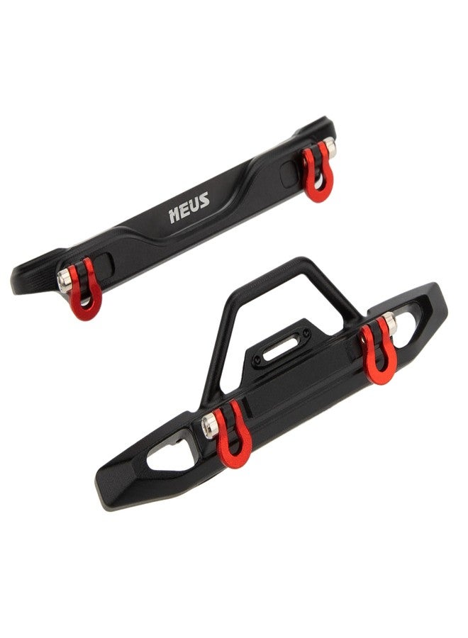 MEUS RACING مصد أمامي وخلفي من MEUS RACING - مصد من الألومنيوم CNC لسيارات Axial SCX30 C10 Bronco 1/30 RC Crawler (لـ Bronco) - Image 5