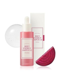 I'M FROM I'm from Beet Energy Ampoule, 81.5% red beet extract, Intensive vitalization care, Micro Squalane Capsules for deeper hydration, rich in minerals and betaine, radiance, nourishment - 30ml  - Image 1