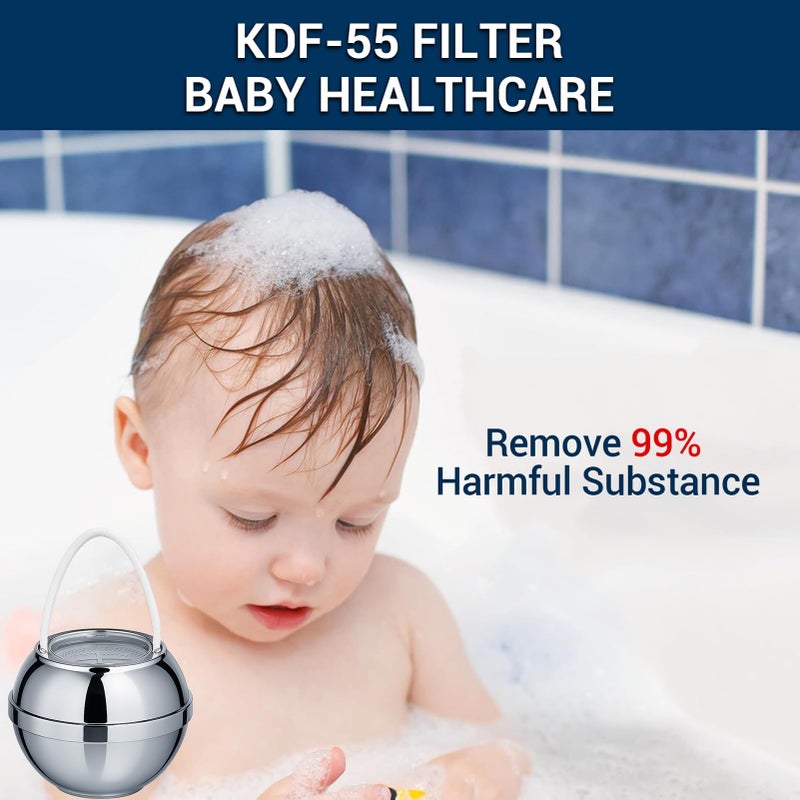 Beati Faucet Bath Filter for Tub - Kinder Water Filter for Bathtub, Hard Water Softener to Remove Lead,Chlorine and Fluoride, Improve Skin, Hair and Nails Condition,Chrome - Image 5