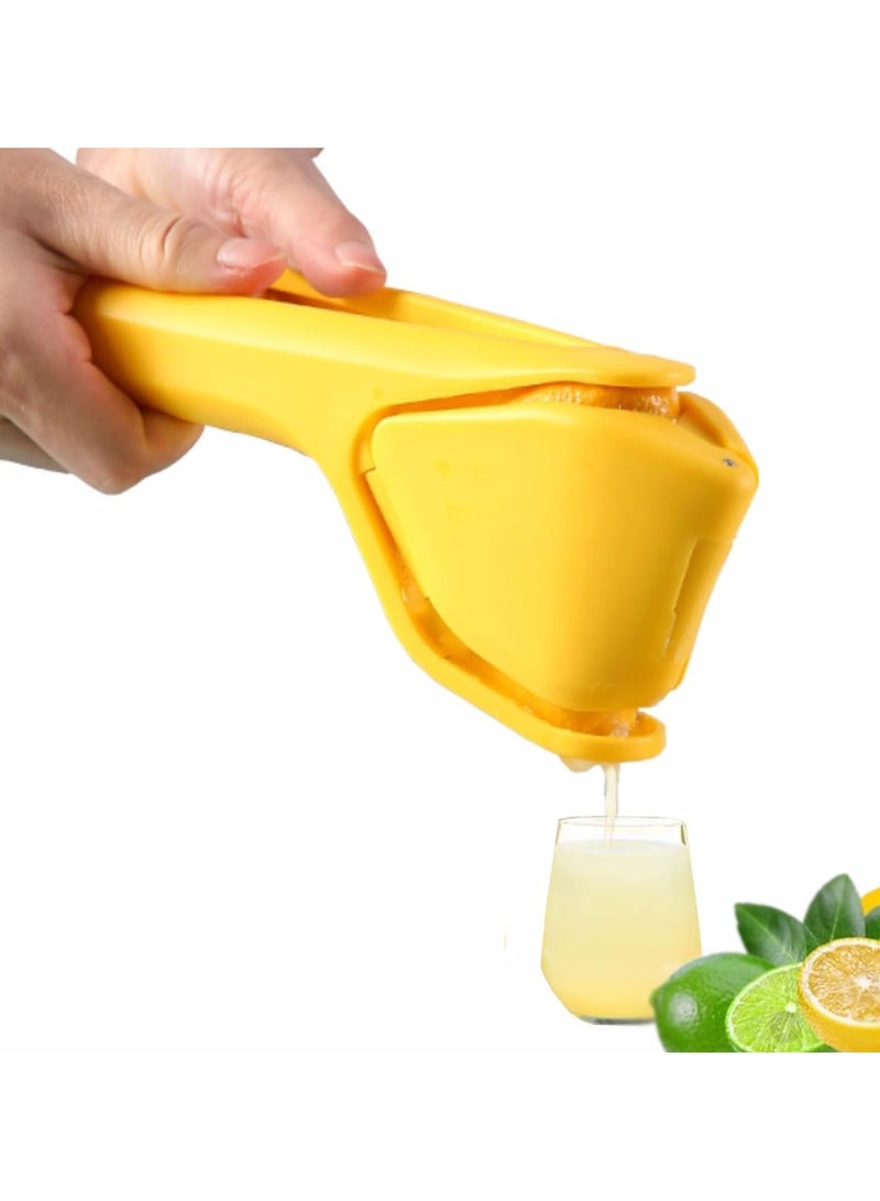 CMGTYYD. عصّارة ليمون قابلة للطي، عصّارة حمضيات للليمون والبرتقال، عصّارة حمضيات يدوية، تصميم قابل للطي، عصّارة ليمون يدوية موفرة للمساحة، سهلة التنظيف، عصّارة حمضيات متينة وخفيفة الوزن للمطبخ - Image 1