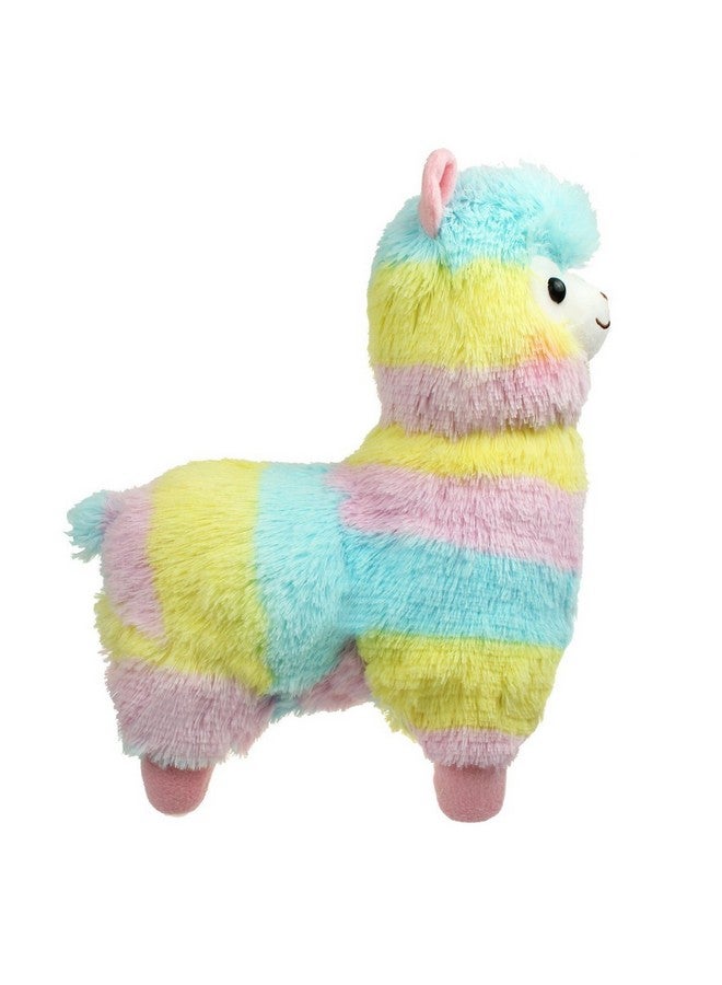 AngelGift Cuddly Llama Rainbow Alpaca Doll 7" Soft Baby Stuffed Animal Toy Valentine's Day Birthday Xmas Christmas Wedding Anniversary Presents Gifts  - Image 5