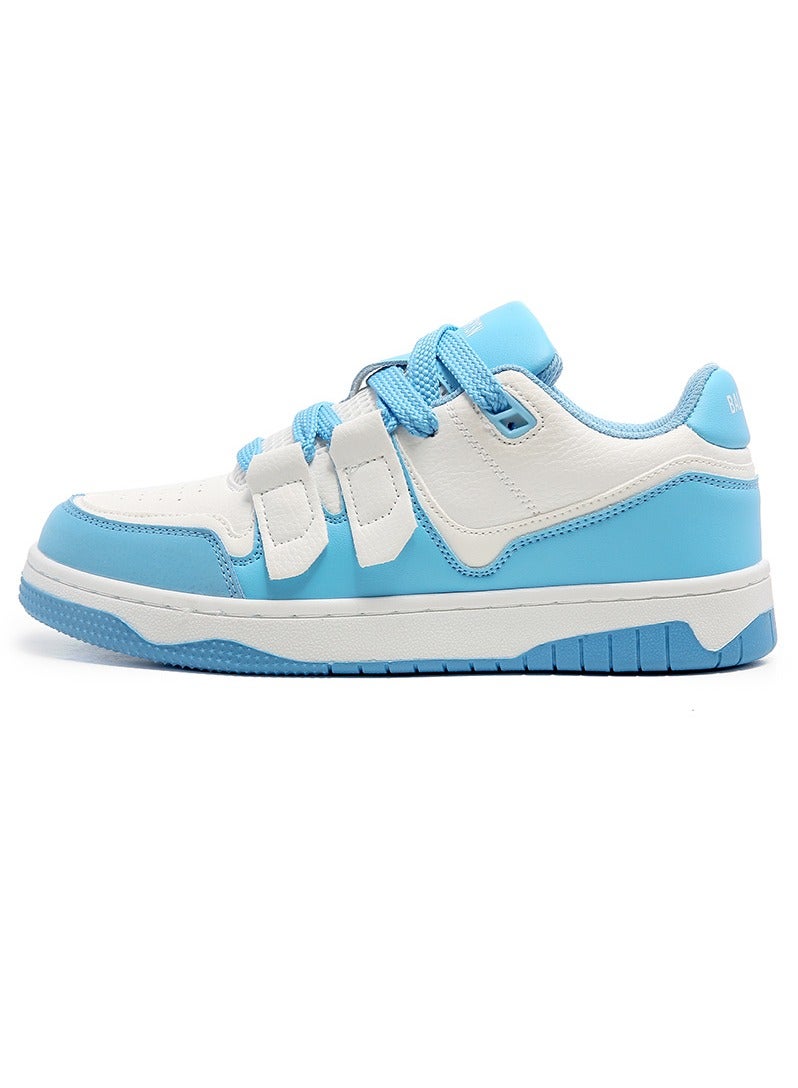 KUYING New Thick Sole Elevated Board Shoes 