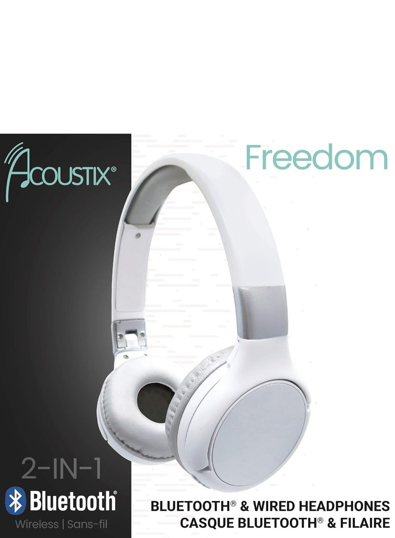 Lexibook Acoustix 2in1 BT & Wired Comfort Foldable Headphone - Image 2