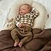 Anano Reborn Baby Dolls Silicone Full Body Realistic Baby Doll Newborn Boy 18 in Full Silicone Babys Doll Real Life Babys Reborn Dolls Lifelike Babies with Accessories - Image 4
