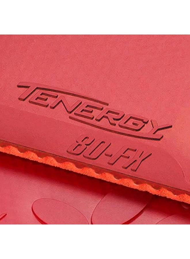 BUTTERFLY Butterfly-Tenergy 80 Fx Table Tennis Rubber Red 1.9-1003600119-4906901156036  - Image 3