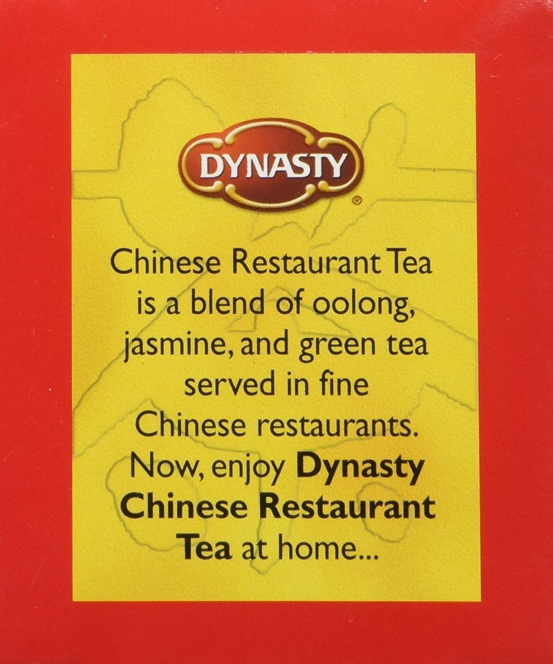 Dynasty' Dynasty 100% Natural Chinese Restaurant Tea Net Weight 1.13 oz. (32g) pack of 16 teabags - Image 2