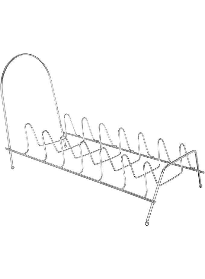 حامل أطباق شبكي من الفولاذ المقاوم للصدأ، 7 قطع - Image 2