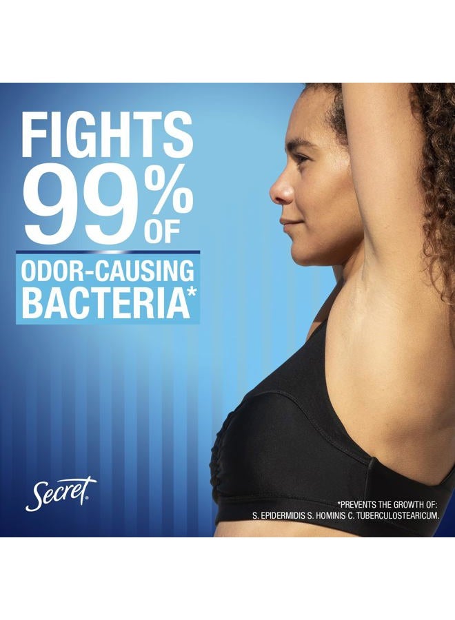 Secret Outlast Antiperspirant Deodorant for Women, 72hr Sweat & Odor Protection, PH Balancing Minerals, Clear Gel, Shower Fresh Scent, 2.6 oz - Image 2