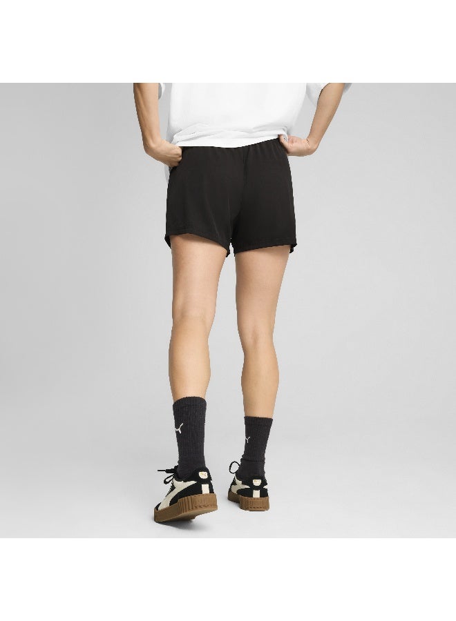 PUMA Ess 4   Woven Shorts Puma Black - Image 4