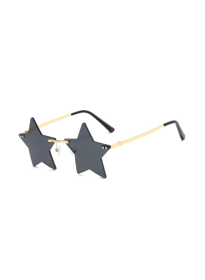 Children Eyeglasses Funny Sunglasses Eyewear for Holiday Party Beach Favors Gift Assorted Color Flashing Light Fit Concert Birthday Black
