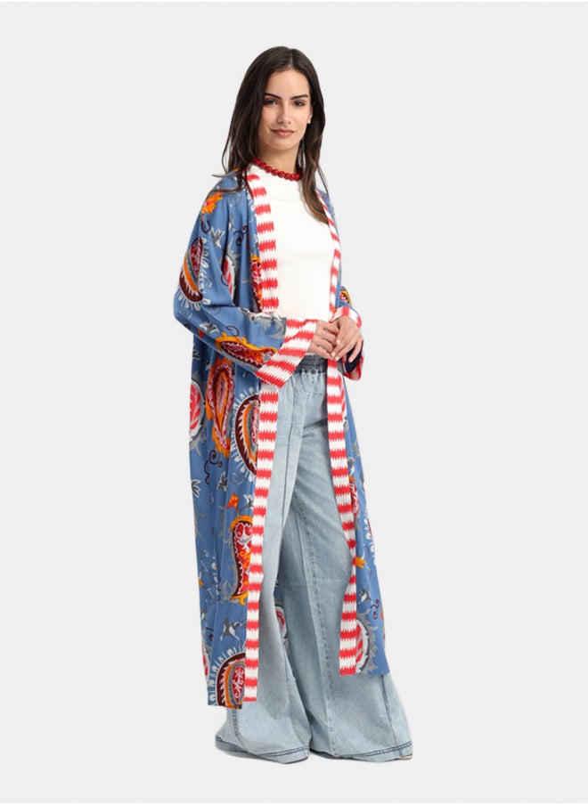 Carina Colored Viscose Kimono  - Image 5