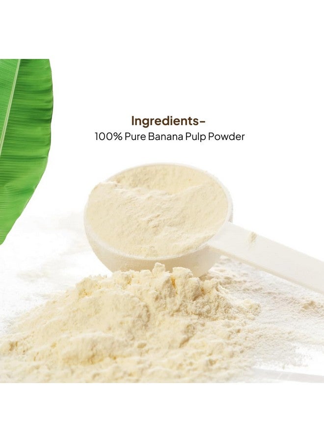 Vriksha Veda Banana Pulp Powder 70g | Natural Face Pack for Skin Hydration, Brightening & Gentle Exfoliation | Herbal Dry Skin Remedy for Glowing Complexion - Image 2
