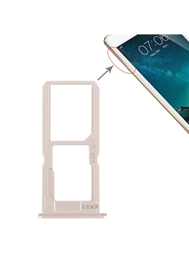 إيروريكس لـ Vivo V3Max صينية بطاقة SIM + صينية بطاقة SIM / صينية بطاقة Micro SD (ذهبي) - Image 1