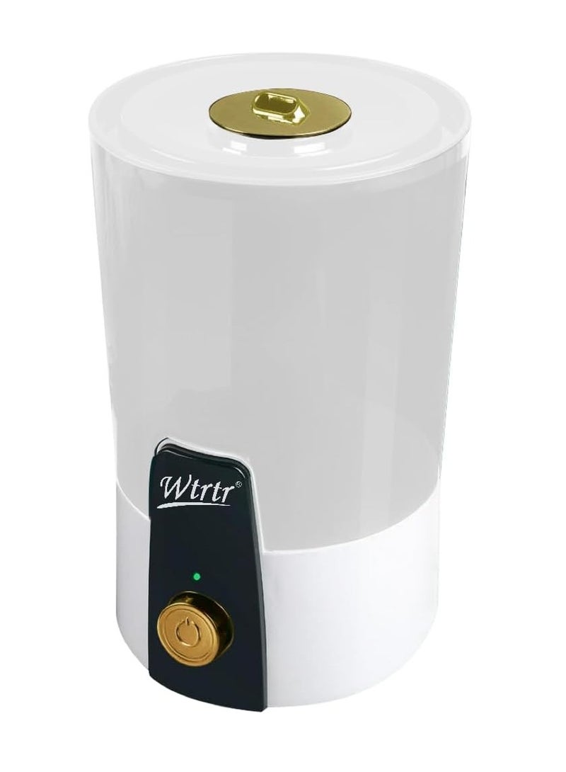 Wtrtr 4L Cool Mist Humidifiers for Bedroom, Essential Oil Air Diffuser,Plant Humidifier Desktop Modern Room Decoration Man Woman Gift (White) - Image 1