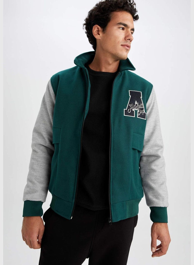 DeFacto Man Oversize Fit Shirt Neck Jacket - Image 1