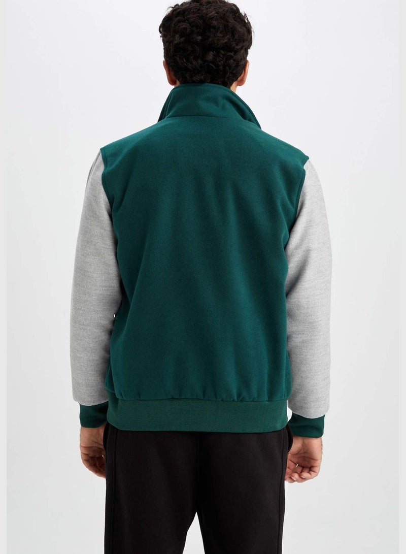 DeFacto Man Oversize Fit Shirt Neck Jacket - Image 4