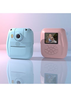 Generic Thermal Printing Camera Children's Camera 1080p 3-6 Years Old Camera Photography Photography Game Digital Toys-Color:Pink +32g Memory Card  - Image 3