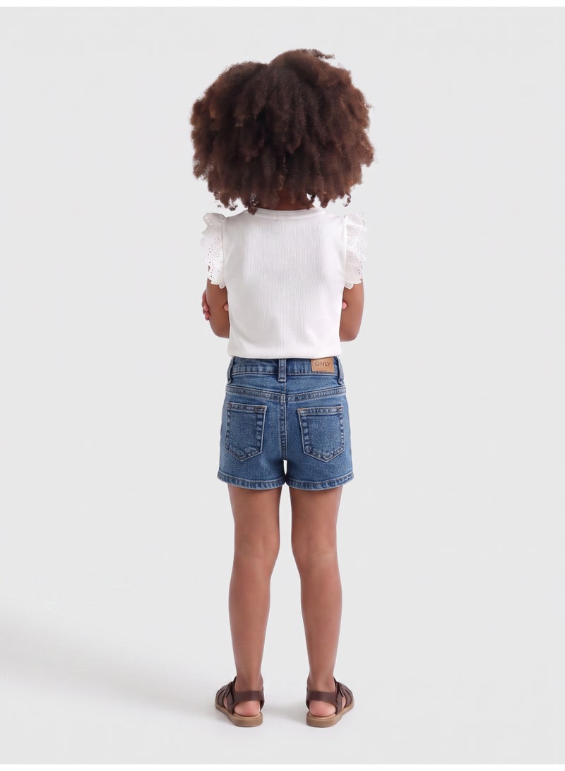 ONLY Girl's Jenny Stretch Denim Skort - Image 5