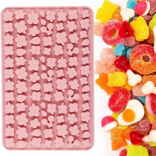 Esslly Silicone Jelly Molds | Food Grade | Versatile for Jellies, Fondant, Chocolates, Cake Decor | Safe for Microwave, Oven, Freezer | Reusable, Eco-Friendly | 12 Shapes - Image 4