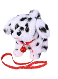Excefore Plush Interactive Toy, Electronic Pet, Plush Golden Retriever Toy Puppy Electronic Interactive Pet Dog, Can Walking, Barking, Tail Wagging, Stretching, Companion Animal for Kids (Dalmatians)  - Image 1