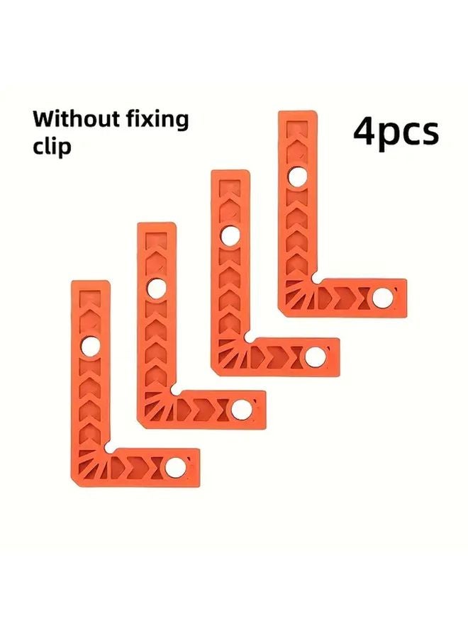 4pcs 90 Degree Right Angle Positioning Blocks Woodworking Clamp Fixing Tool - Image 2