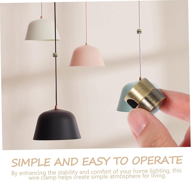 Unomor Vintage Metal Swag Hooks For Ceiling Hanging Lights Lamp Cord Replacement - Image 4