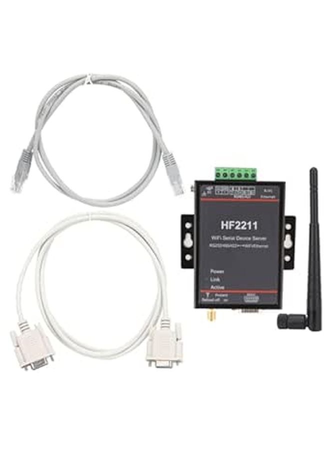HF2211 Serial To Ethernet Device Server RS232 485 422 For WLAN Network Communication DTU 5 36 VDC - Image 1